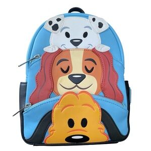 Loungefly Disney Parks Reigning Cats and Dogs Mini Backpack